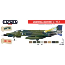 Набір фарб Hataka Hobby Сучасні грецькі ВПС ч. 1, 8 шт.: Виробник Hataka Hobby