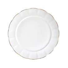 Тарелка Lefard Royal Gold 21 см белая с золотом (949-017-3): Тип Тарелка