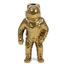 Ваза и кашпо Ваза Seletti Cosmic-Diner-Starman-Gold Астронавт фарфор (10933): undefined undefined