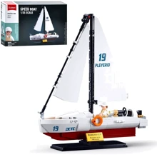Конструктор Sluban Model Bricks яхта 260 деталей (M38-B1190): Виробник Sluban