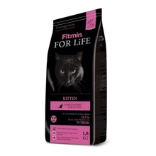 Комплексный корм для котят Fitmin cat For Life Kitten в возрасте до 12-ти месяцев, беременных и кормящих кошек 1.8 кг (ф4941): Тип Сухой корм
