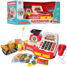 Касовий апарат LimoToy 7162-1 RU мікрофібра, ваги, наполегливої роботи, сканер, продукти, зв-рус: Виробник Limo toy
