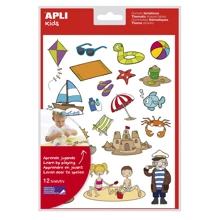 Наклейки Apli Kids Пляж тематические 12 листов 11447: Производитель ApliKids