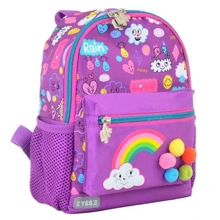 Рюкзак детский 1 Вересня K-16 Rainbow, 22.5x18.5x9.5 (554762): Возрастная группа от 3 до 7 лет
