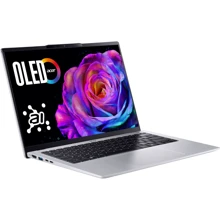 Ноутбук Acer Swift Go 14 SFG14-74-91Q9 Pure Silver (NX.JCWEU.003) UA: Екран 14" (1920x1200) OLED