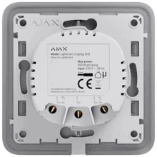 Выключатель Ajax LightCore 2-gang for LightSwitch Jeweler: undefined undefined