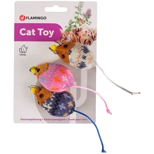 Іграшка для котів Flamingo Mohaire Mouse миша з котячої м'ятою 3.5x4x16 см: Виробник Flamingo