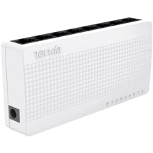 Маршрутизатор Wi-Fi Tenda S108: Порти только Fast Ethernet (10/100)