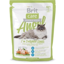 Сухой корм для пожилых кошек Brit Care Angel I am Delighted Senior 0.4 кг (8595602505807): Тип Сухой корм