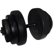 Гантель Newt Rock pro 18.5 кг наборная композитная в пластиковой оболочке (NE-PL-G-018): Вес гантели, кг 18.5