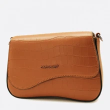 Женская сумка кросс боди David Jones коньячная (2220001): Пол Женский