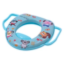 Накладка на унітаз із ручками Lorelli ANIMALS (blue): Колір синий