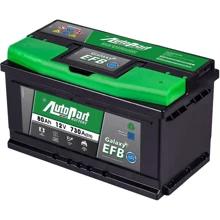 Autopart Galaxy Start-Stop 80 Ah/12V (ARL080-EFB): Ємність, Ач 80