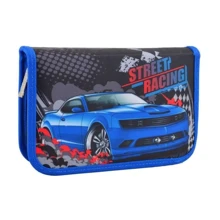 Пенал твердый одинарный с двумя клапанами Smart HP-04 Street racing: Год выпуска коллекции 2019