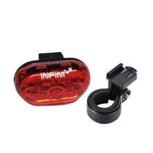 Мигалка задня Infini VISTA I-402R, 5 світлодіодів, 4 режиму, 2x "AAA", з кріпл.: Виробник Infini