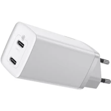 Baseus USB-C Wall Charger GaN2 Lite 65W White (CCGAN2L-E02) (Зарядные устройства)(78753860)Stylus approved: Производитель Baseus