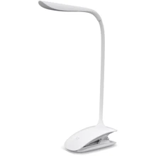 Настільна лампа ColorWay LED Flexible & Clip with built-in accumulator 500mAh (CW-DL04FCB-W): Тип Настольные лампы