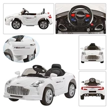 Электромобиль Bambi Aston Martin Белый (M 2774 EBR-1): undefined undefined