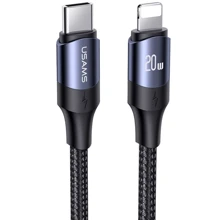 Кабель Usams Cable USB-C to USB-C PD 100W 1.2m Black (US-SJ524): Тип USB Cable - USB-C