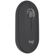Мышь Logitech Pebble Mouse 2 M350s Graphite (910-007015): Интерфейс подключения Bluetooth, Wireless