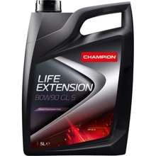 Champion LIFE EXTENSION 80W90 GL 5 5L(х4): Производитель Champion