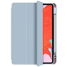 Аксессуар для iPad WIWU Protective Case with Pencil holder Light Blue for iPad 10.2" 2019-2021/iPad Air 2019/Pro 10.5": Цвет голубой