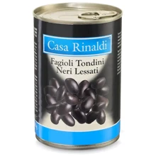 Фасоль Casa Rinaldi черная Тондини 400 г (8006165413701): Вес нетто 400 г