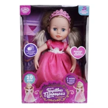 Интерактивная кукла Принцесса Limo Toy Розовый UA (M 430-1): Возраст от 3 лет