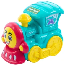 Паровозик Baby Team инерционный бирюзовый (8620): Тип прочее