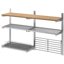 Рейка з полицями стик грати ІКЕА Kungsfors (492.543.35): Виробник Ikea