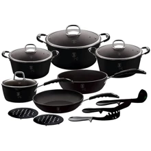Berlinger Haus Black Professional 15 предметів (6129-BH): Матеріал корпусу алюминий