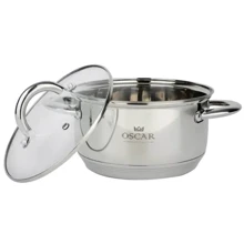 Каструля OSCAR CHEF 20 см 3.6 л (OSR-2000-20/n): Тип Традиционная