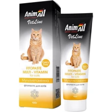 Фитопаста AnimAll VetLine мультивитаминная для котов 100 грамм: Вид Паста