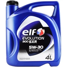 Моторна олива Elf EVOLUTION 900 SXR 5W-30 4 л: Тип Синтетическое