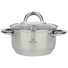 Кастрюля OSCAR Chef с крышкой 22 см 4.6 л (OSR-2000-22/n): Тип Традиционная