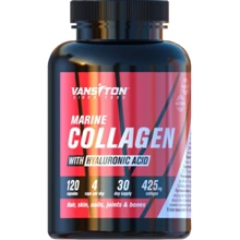 Vansiton Marine Collagen Коллаген морской с гиалуроновой кислотой 120 капсул: Пол Унисекс