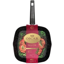 Сковорода OSCAR Master гриль 28 см (OSR-8102-28): Тип сковороды Гриль