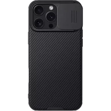 Чехол для iPhone Nillkin CamShield Pro Magnetic Black for iPhone 16 Pro Max: Цвет черный