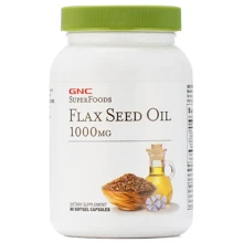 GNC Flax Seed Oil 1000 mg Льняна олія 90 капсул: Тип Лляна олія