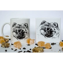 Подставка Carambol-shop Шпиц 10х10 см: undefined undefined
