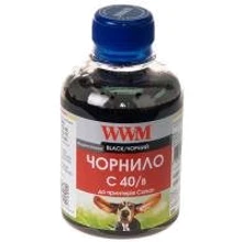 Чернила WWM CANON PG40/50/PGI5Bk, black (C40/B): Цвет Black
