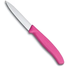 Нож кухонный Victorinox SwissClassic Paring 8см розовый (6.7606.L115): Лезвие нержавеющая сталь