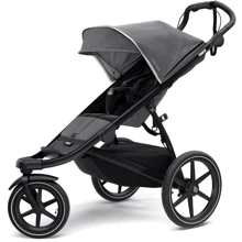 Детская коляска Thule Urban Glide 2 Black/Grey Melange TH10101948: Тип коляски прогулочная коляска (1-в-1)