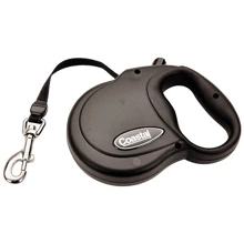 Поводок-рулетка Power Walker Coastal 4.8 м до 50 кг Черный (76484088049): Тип шнура Лента