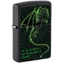 Запальничка ZIPPO 218 2022PFF Cyberpunk Dragon Design (48497): Виробник Zippo