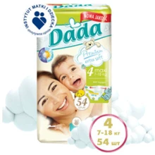 Подгузники Dada 4 Maxi (54 шт) 7-18кг: undefined undefined