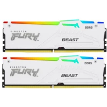 Kingston FURY 64 GB (2x32GB) DDR5 5200 MHz Beast RGB EXPO White (KF552C36BWEAK2-64): Тип DDR5