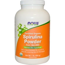 Now Foods Spirulina Powder 454 g /138 servings/: Форма выпуска Порошок