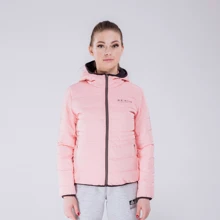 Куртка Peak FW584072-PIN 40 розовая демисезон с капюшоном: Сезон Демисезон