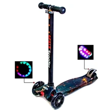 Самокат SCOOTER MAXI PRINT ПЛАНЕТЫ: Количество колес 3